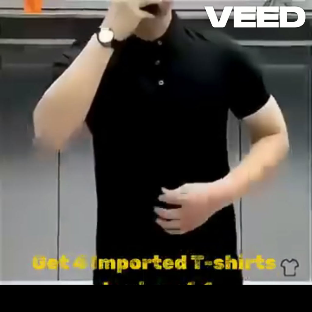 Poly Matte Solid Half Sleeves Mens Polo T-Shirt Pack Of 4